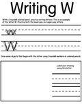 Print W