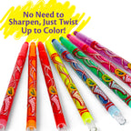 Twistable Mini Crayons 12 Shades