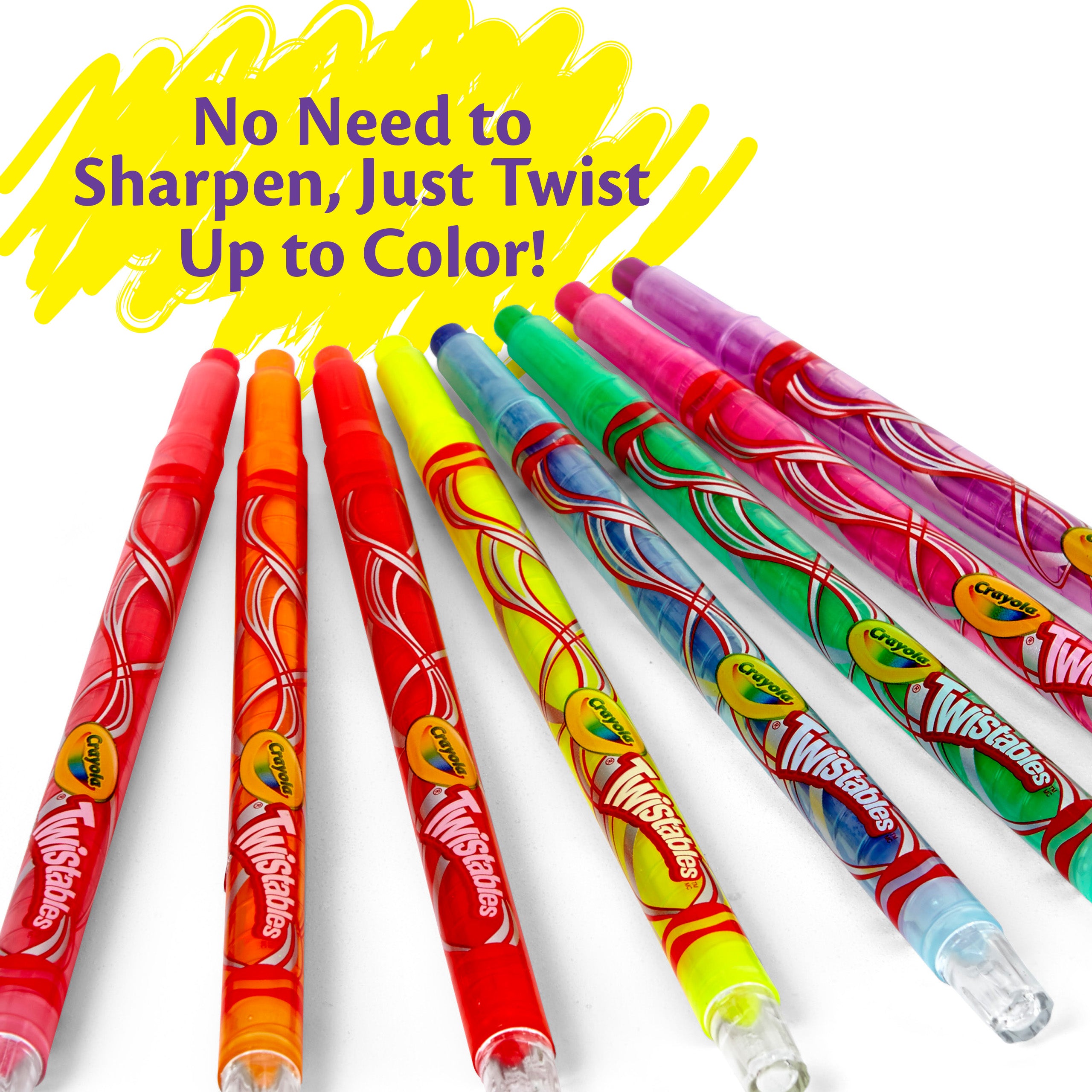 Twistable Mini Crayons 12 Shades