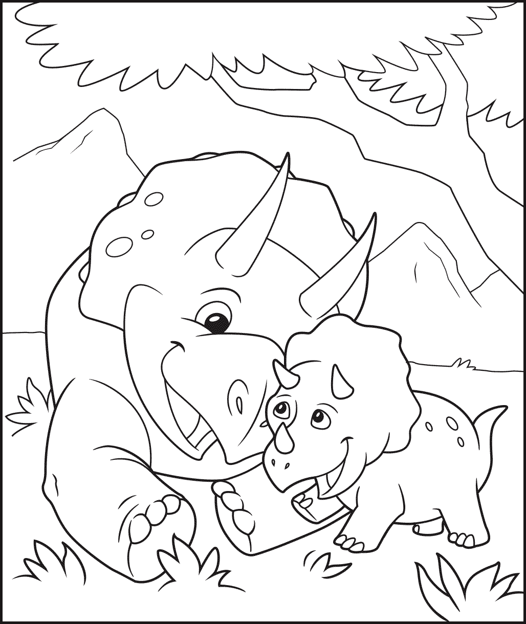 Triceratops Cartoon