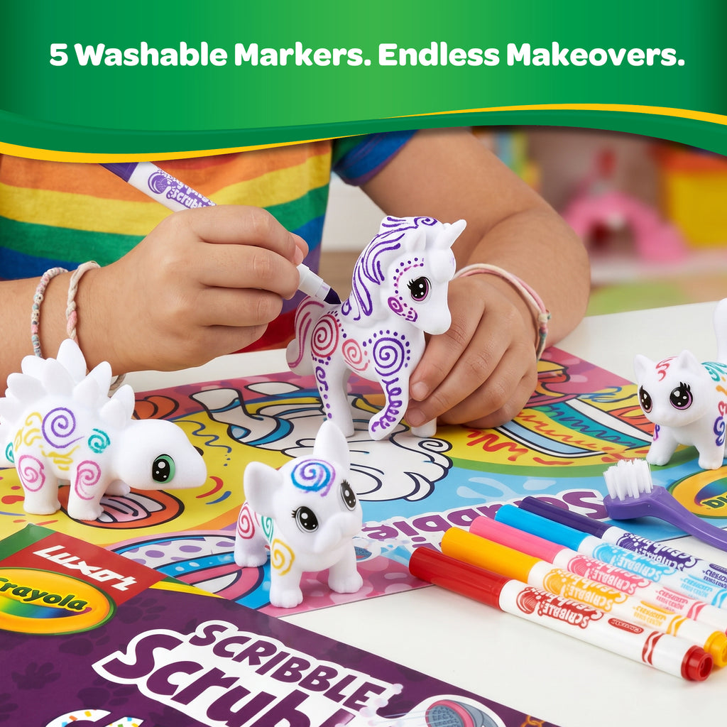 Scribble Scrubbie Carnival Party Playset