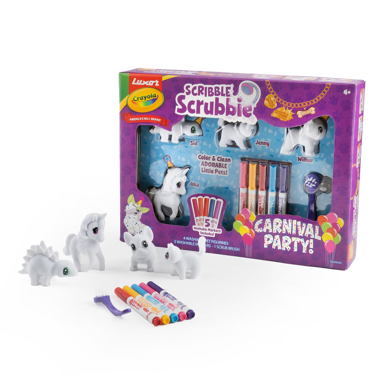 Scribble Scrubbie Carnival Party Playset