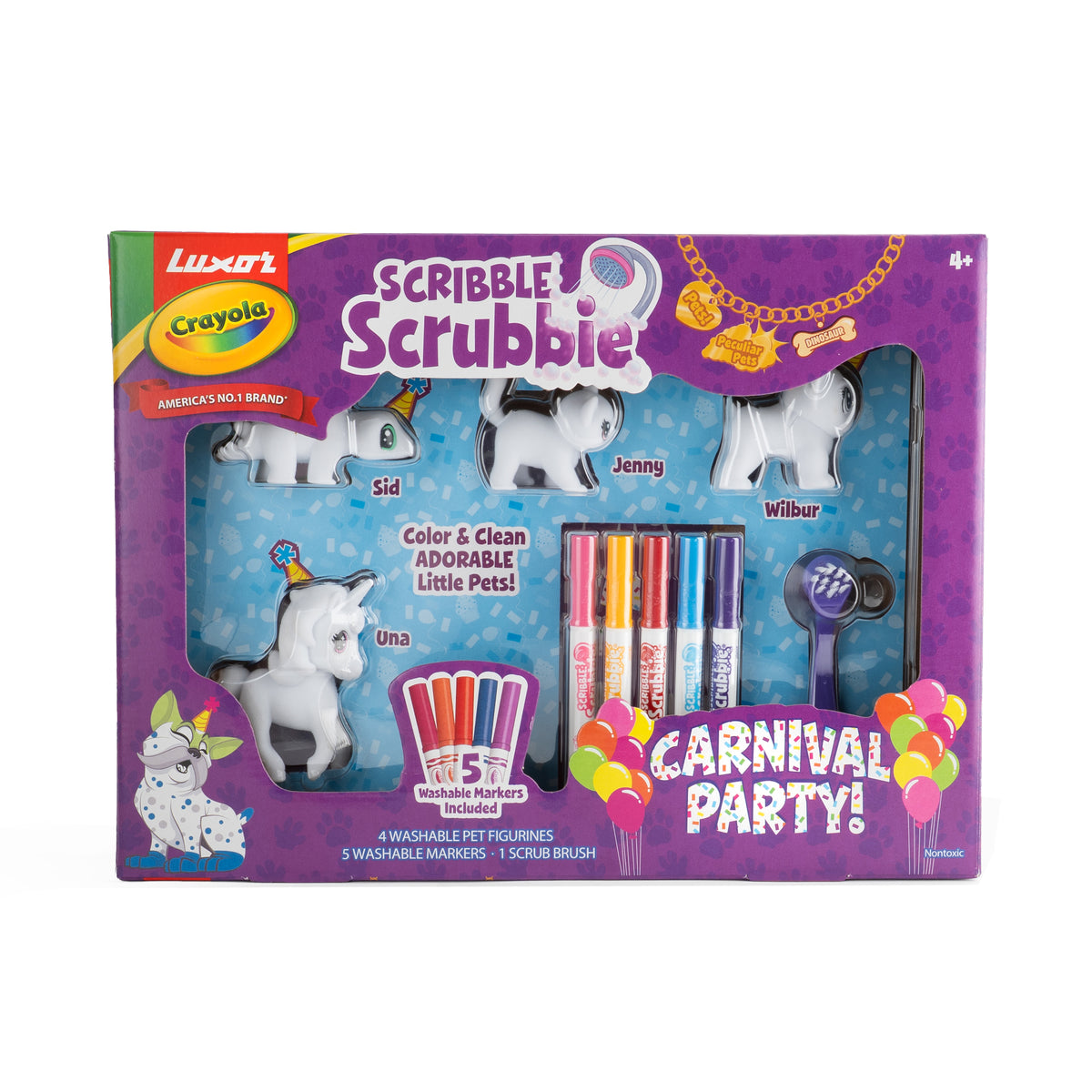 Scribble Scrubbie Carnival Party Playset