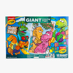 Giant Coloring Pages, T-Rex, 12 pages