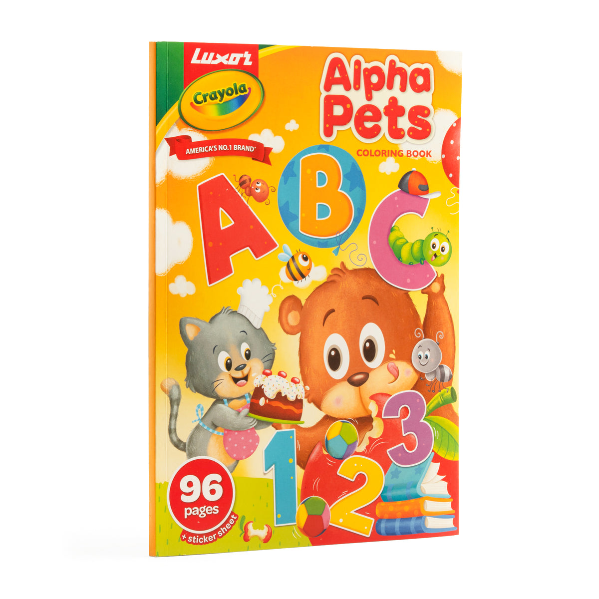 Alpha Pets Coloring Book, 96 Pages