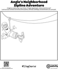 Angie's Neighborhood Zipline Adventure