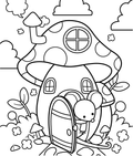 Calming Cottage Mouse House