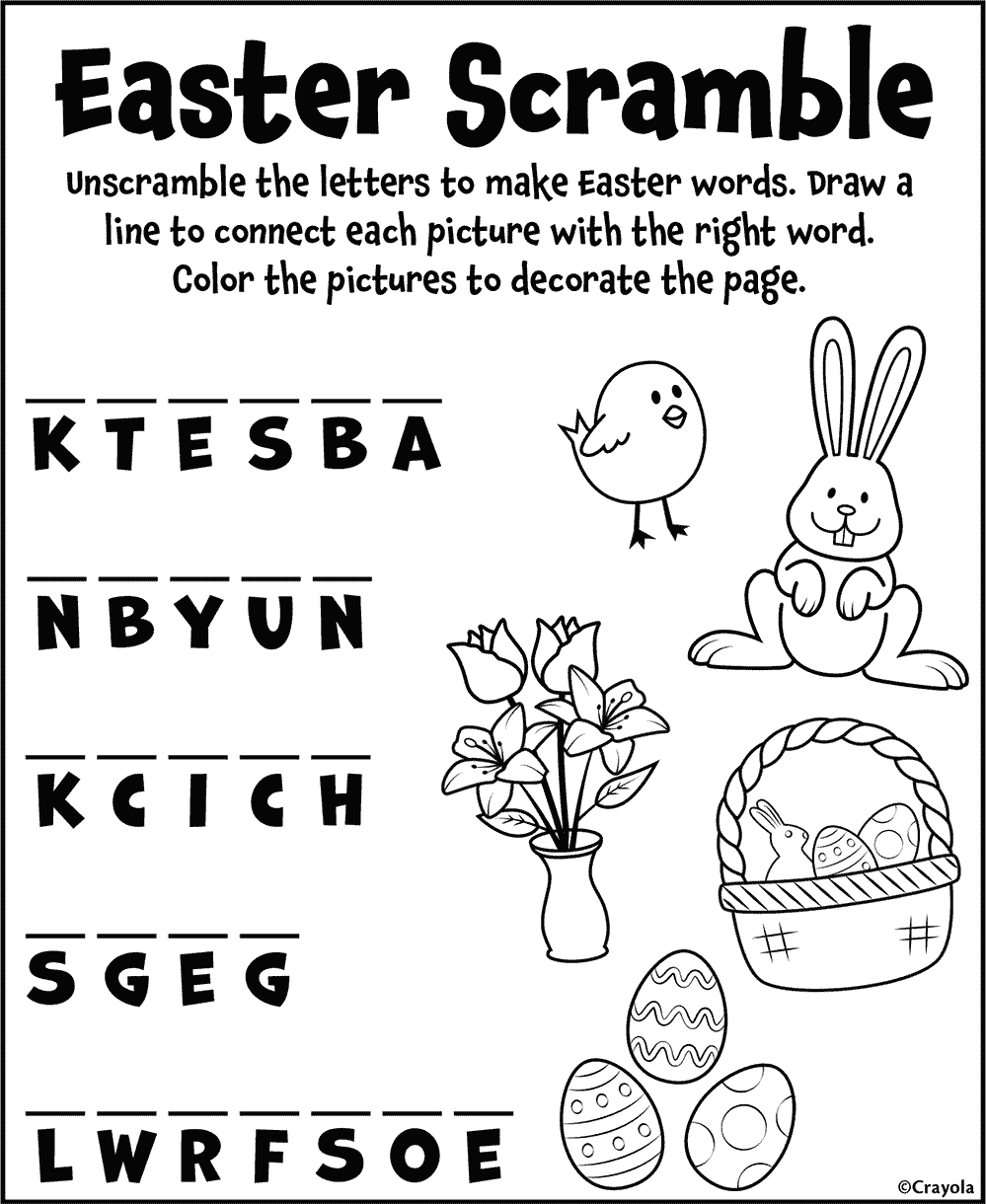 Easter Scramble