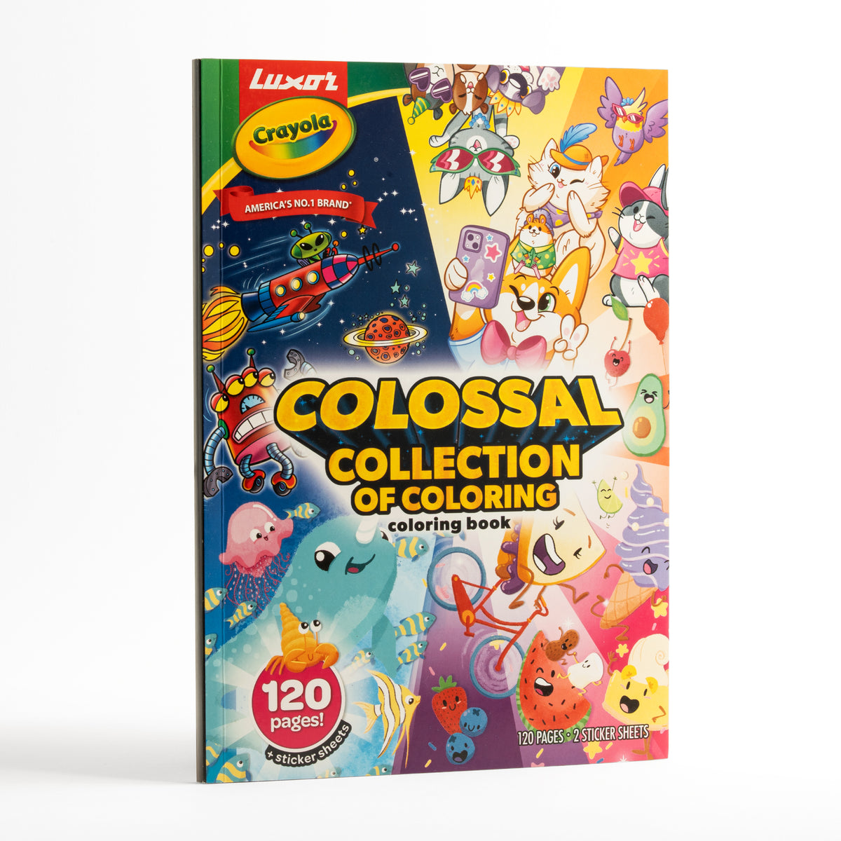 Colossal Collection of Coloring Book - 120 pages