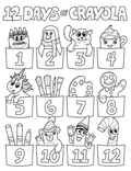 12 Days of Crayola