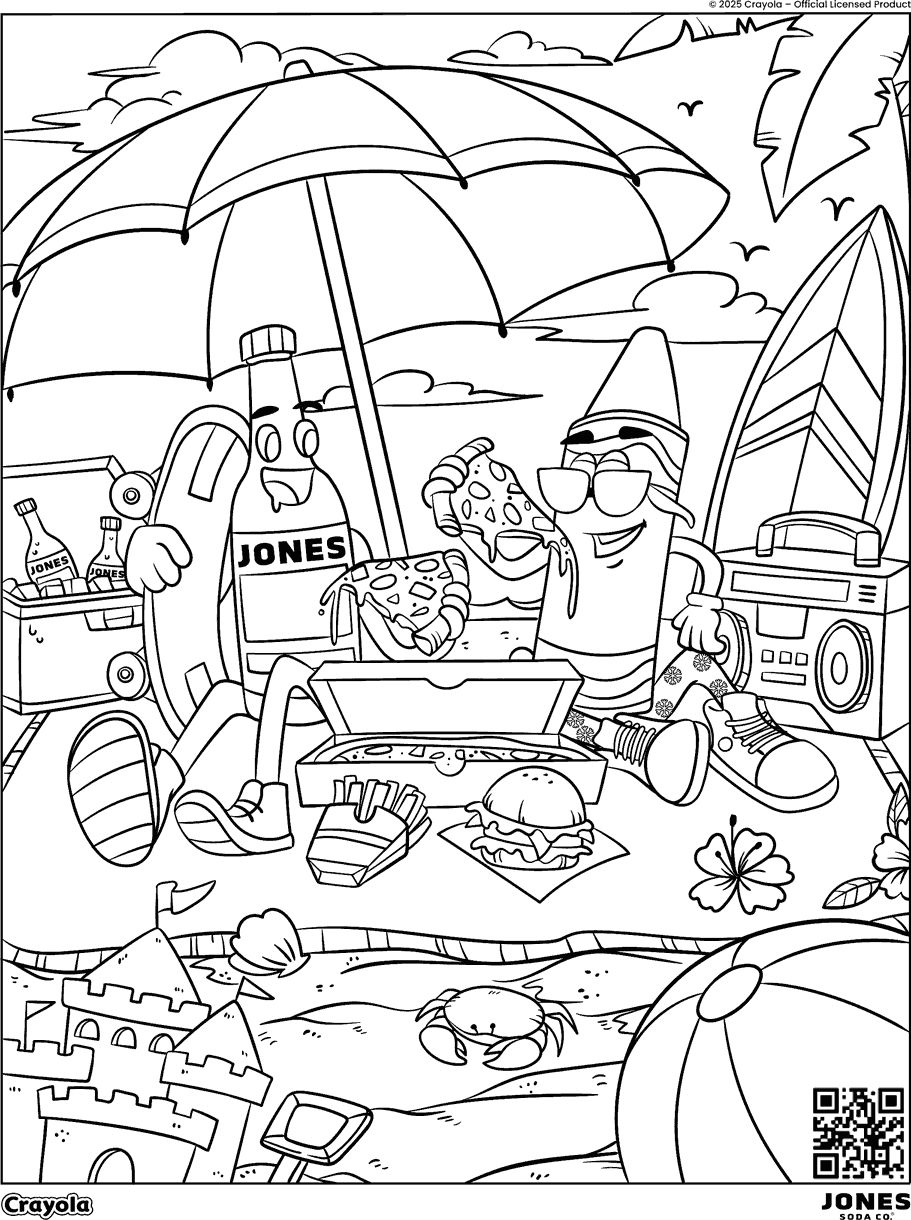 Jones Soda: Beach Time