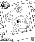 Create & Play's Paddington Winter Snowflake