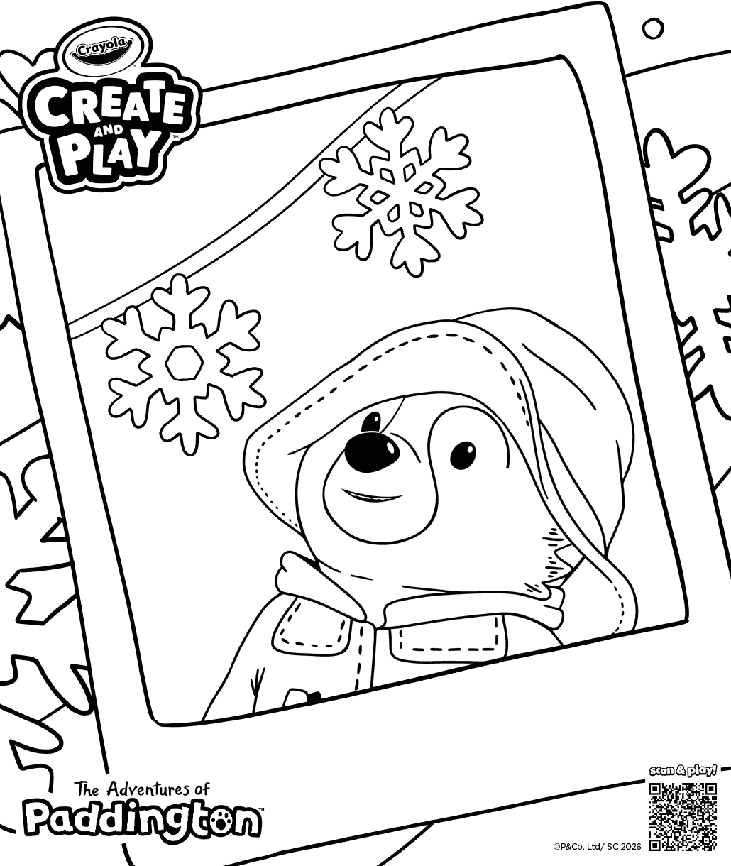 Create & Play's Paddington Winter Snowflake