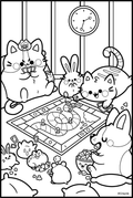 Cute Animal Board Game