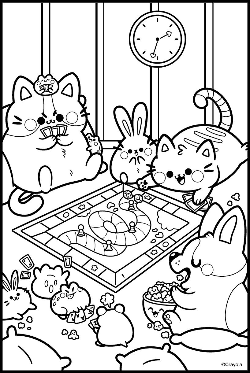 Cute Animal Board Game