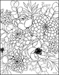 Dahlias and Peonies