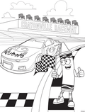 Racecar at Crayonville Raceway
