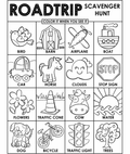Roadtrip Scavenger Hunt