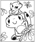 Cute Frog Friends