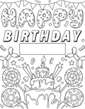 Happy Birthday Sign