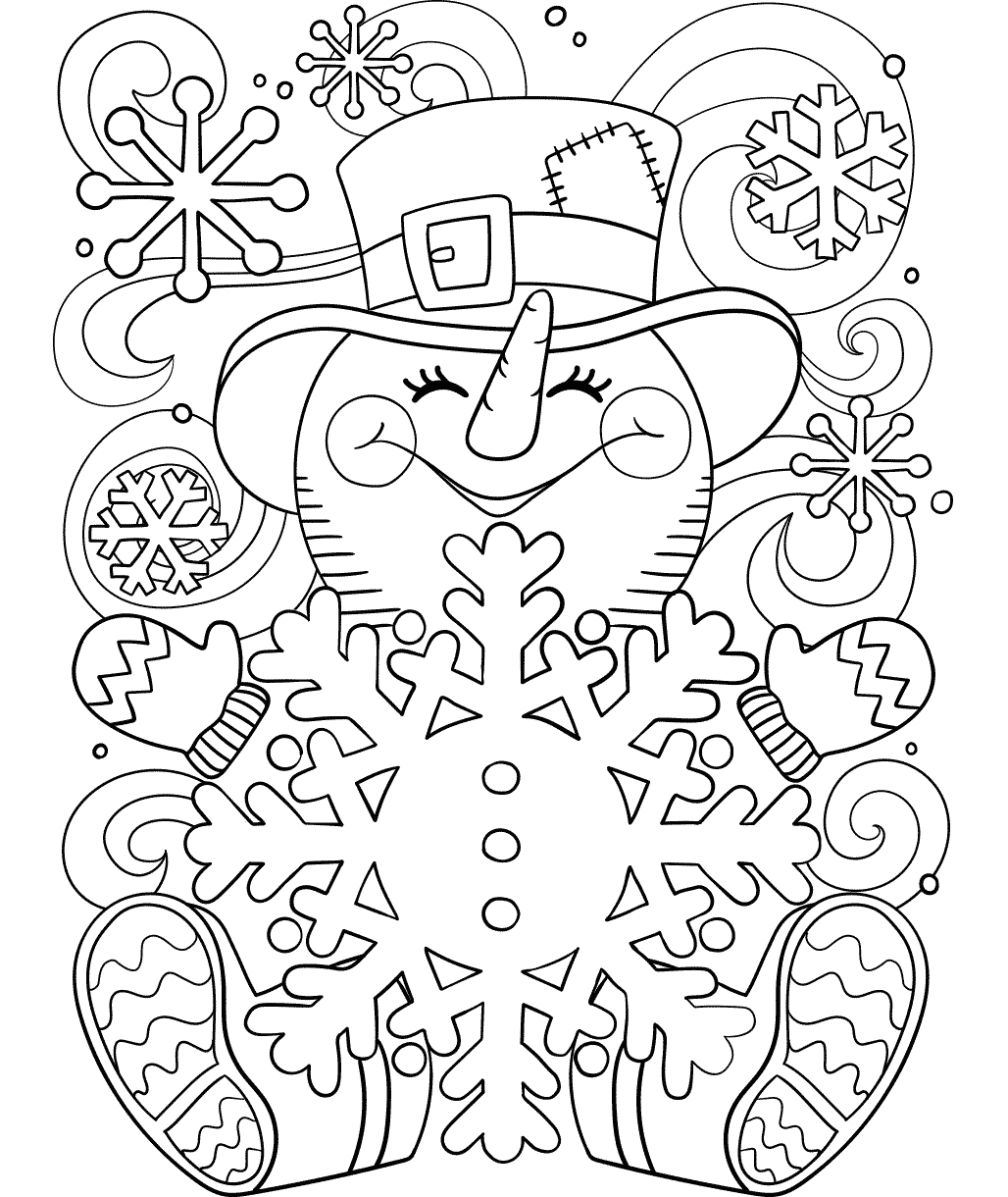 Happy Little Snowman
