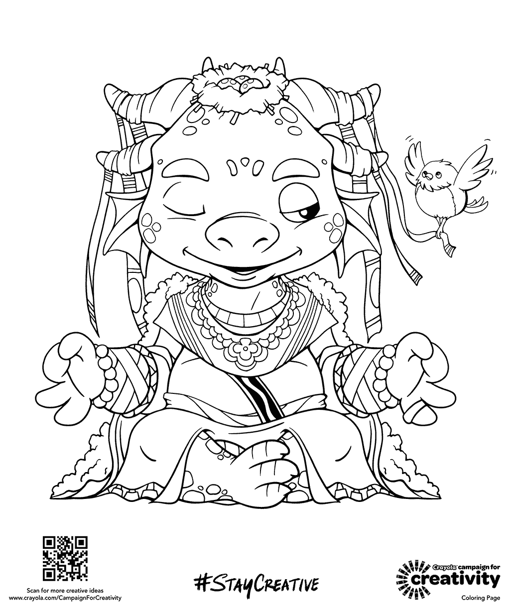 Meditating Dragon