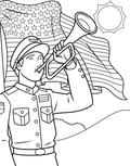 Memorial Day Bugler