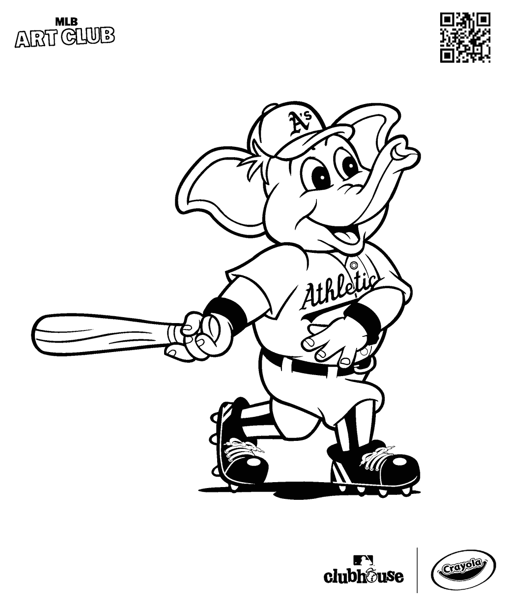Stomper Swings the Bat