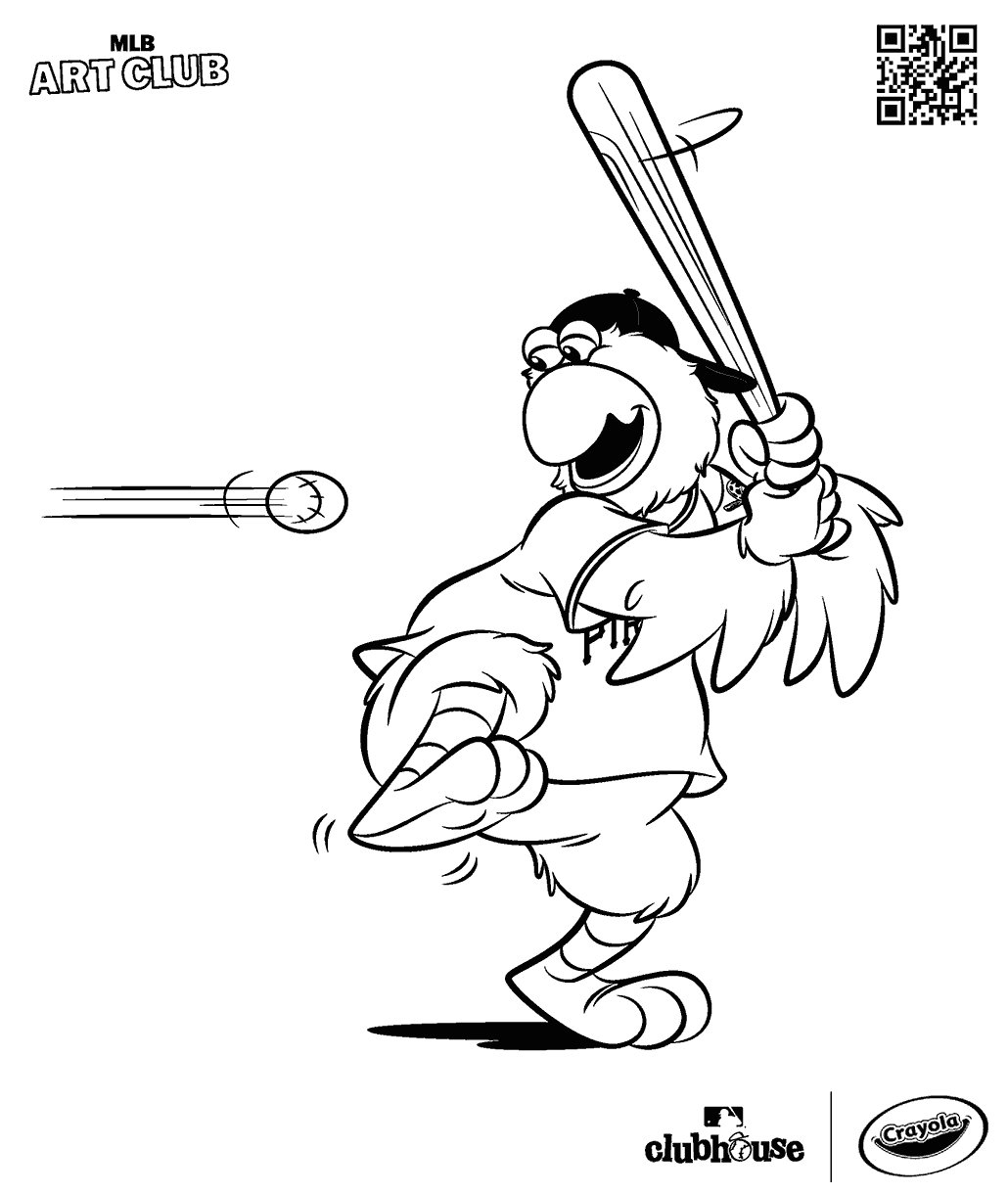 The Pirate Parrot At Bat