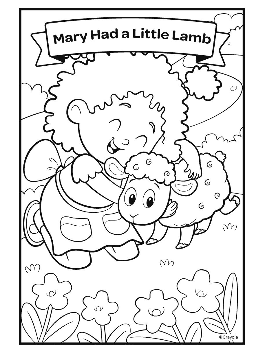 Nursery Rhymes, Mary Had a Little Lamb