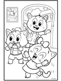 Nursery Rhymes, Three Little Kittens