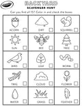 Outdoor Scavenger Hunt List