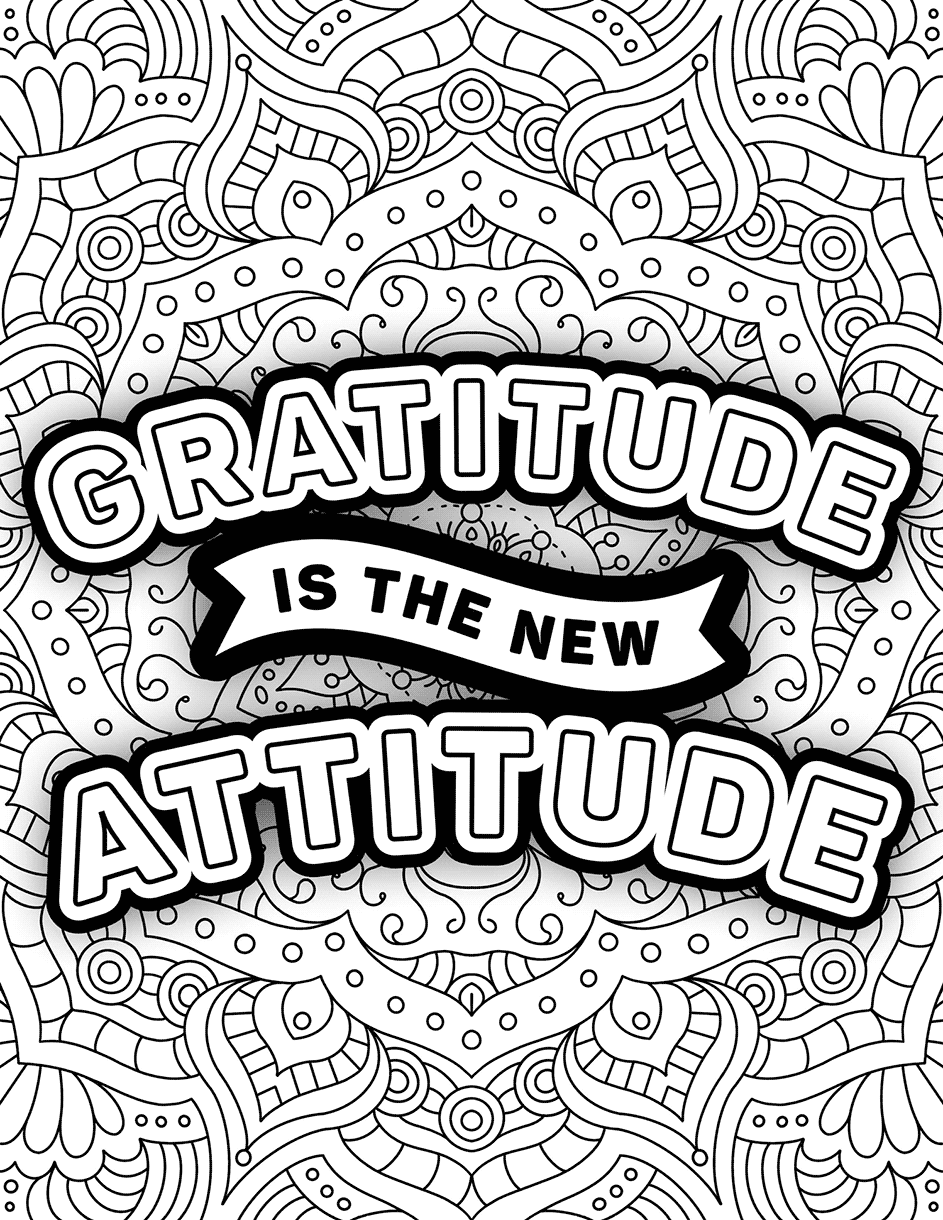Say It Colorfully Gratitude