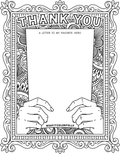 Say It Colorfully Hero Thank You Letter