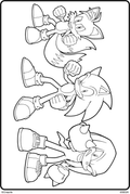 Sonic, Knuckles, and Tails