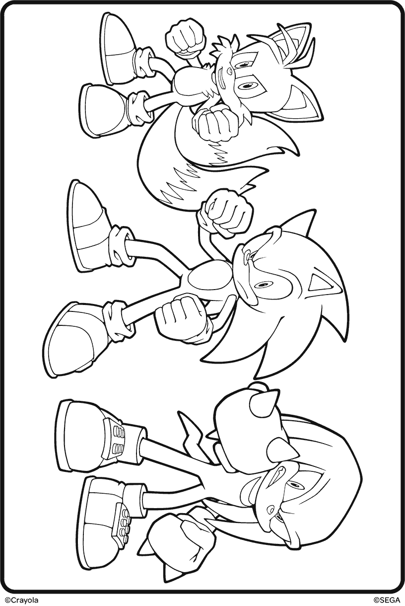 Sonic, Knuckles, and Tails