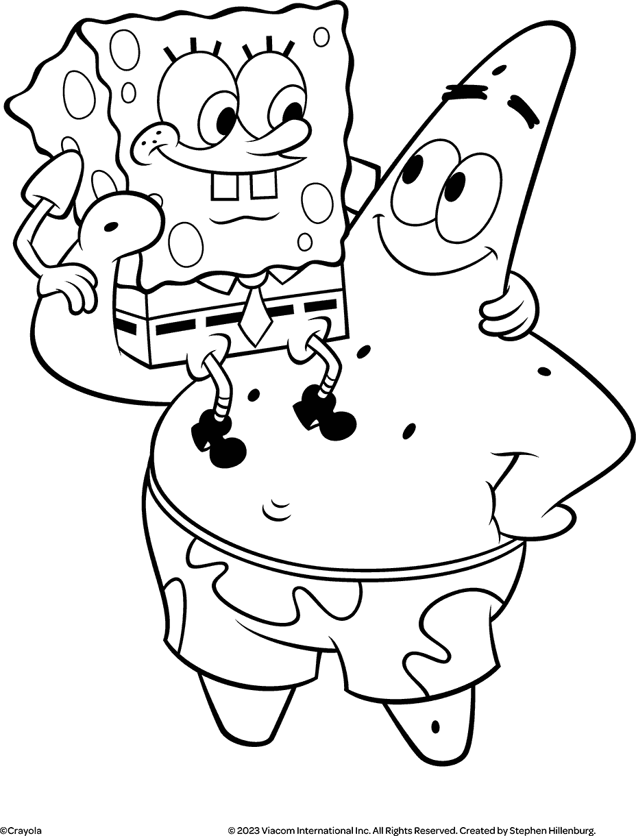 SpongeBob and Patrick