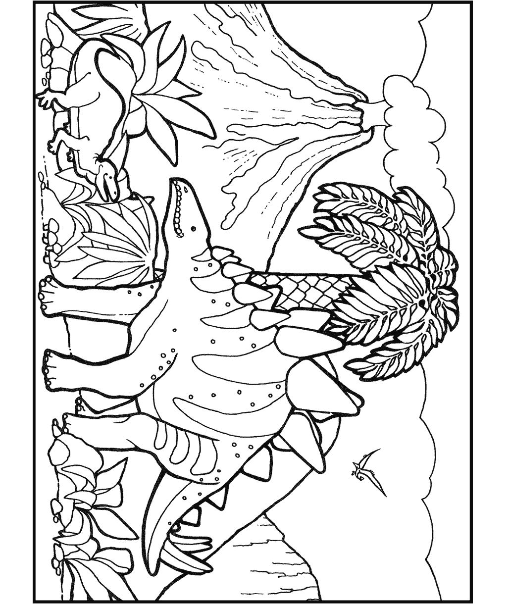 Stegosaurus Cartoon