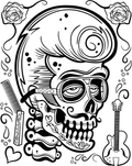 Art With Edge Sugar Skulls
