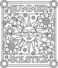 Summer Solstice Sun
