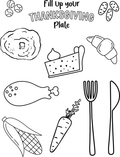 A Thanksgiving Plate