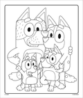 Bluey Heeler Family