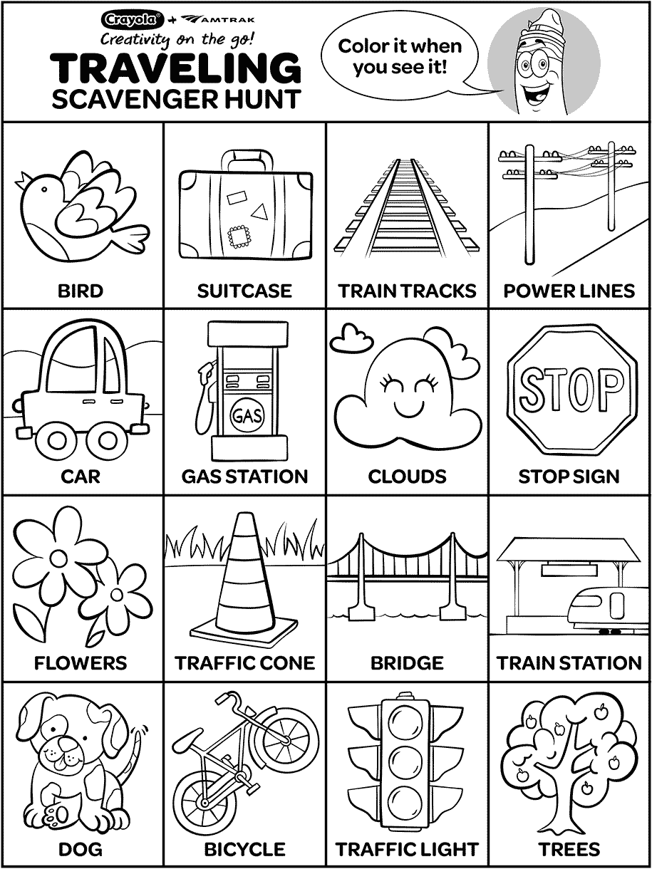 Travel Scavenger Hunt