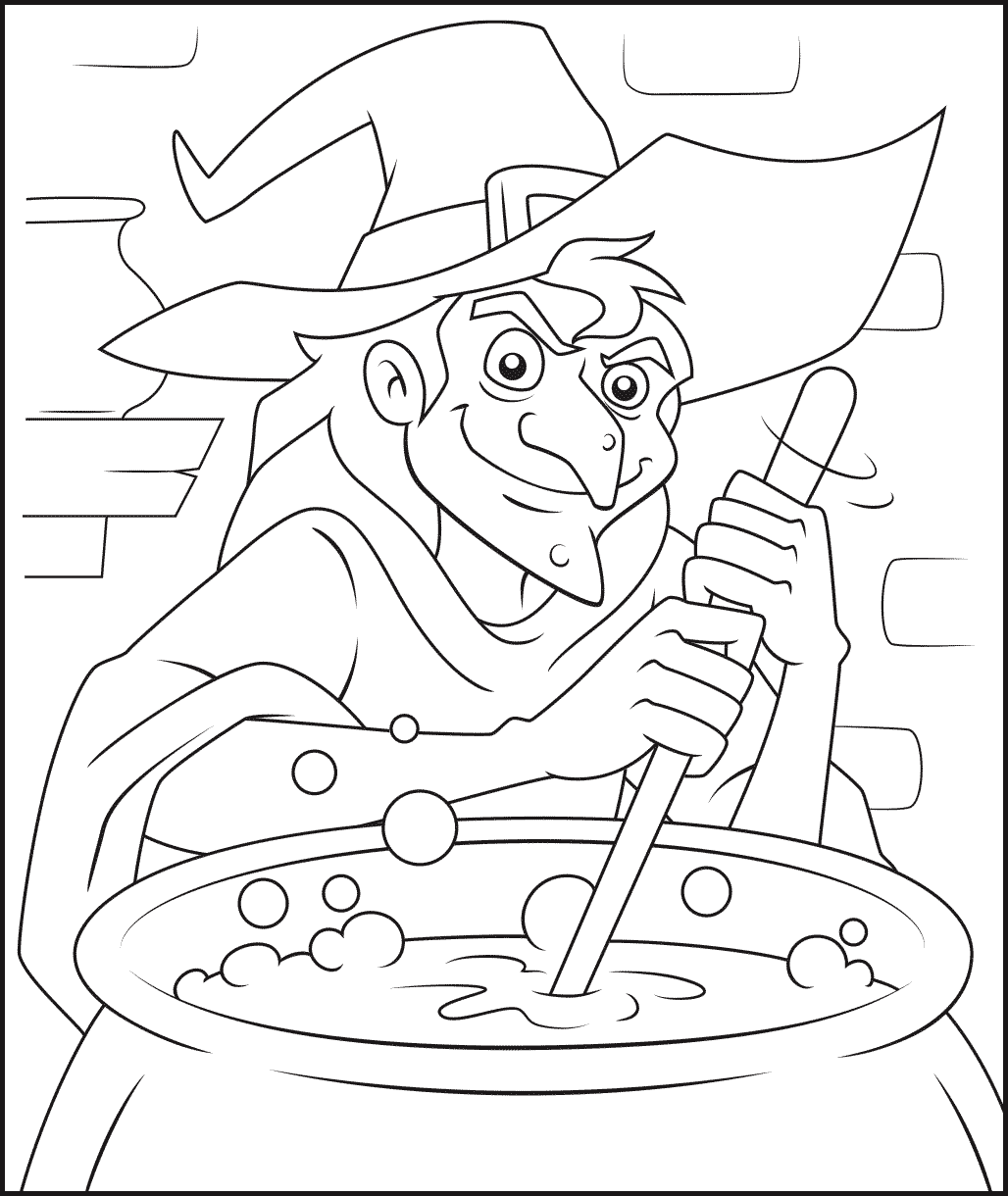 Witch and Her Cauldron